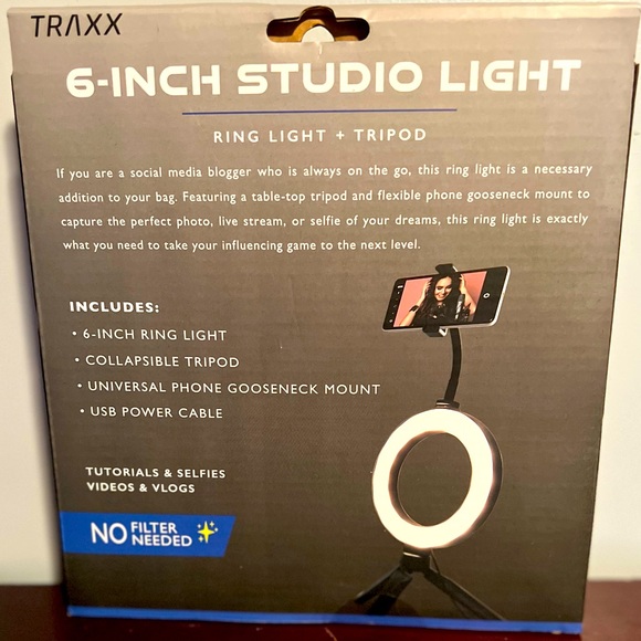 6 inch Studio Light Ring Light - Picture 2 of 2